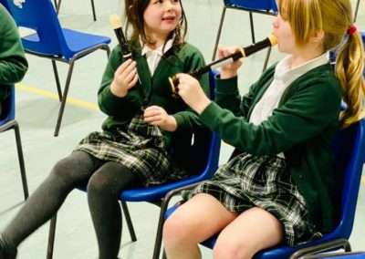 Class 3 have loved their first recorder lessons after school and we have some super musicians in the group !