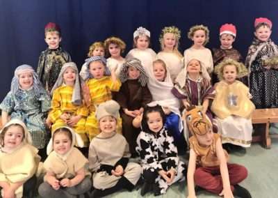 Reception Class have performed their own little Nativity this morning and chose which parts they wanted to be !