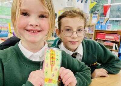 Our ‘Kindness Ambassadors’ have been making bookmarks for all of their reading buddies!