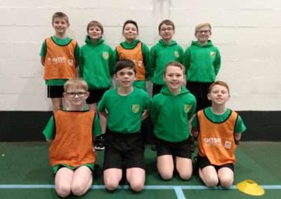 Year 5 and 6 competed in the local schools dodgeball tournament